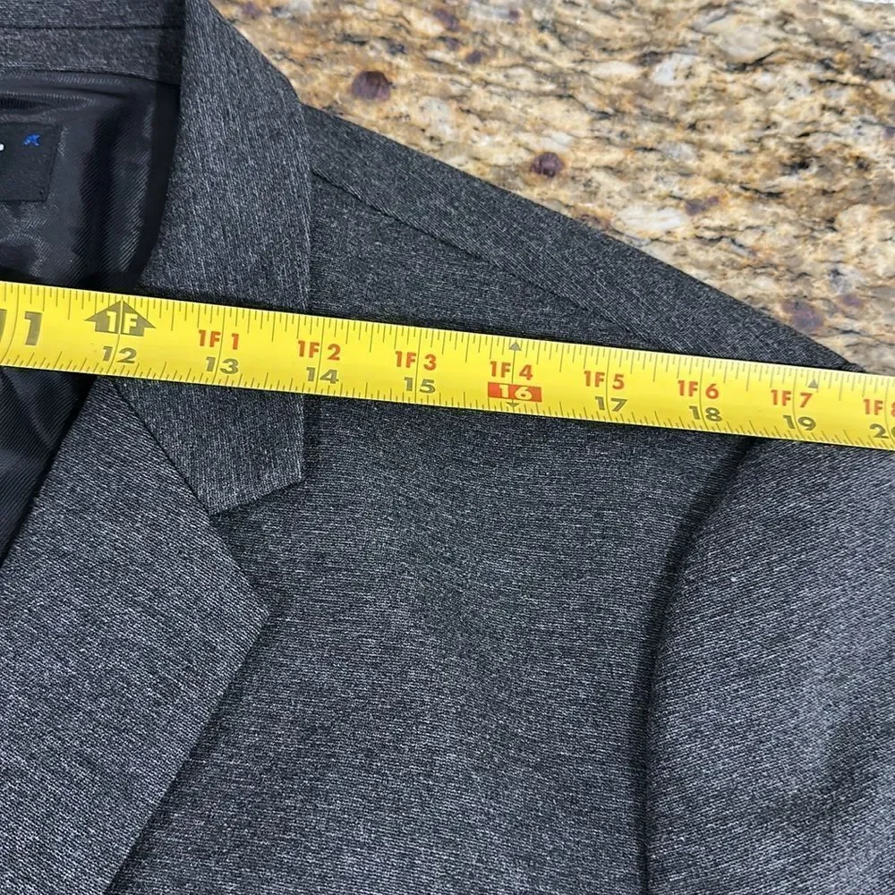 Paige Men's Dax Classic Fit Sport Coat Blazer In Gray Size XL